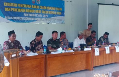 Hasil Pengundian Nomor Urut Calon Kepala Desa Sidamulya PAW Telah Ditetapkan