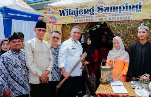 Sekda Ciamis Hadiri Gelar Karya 2026 SMPN 2 Ciamis