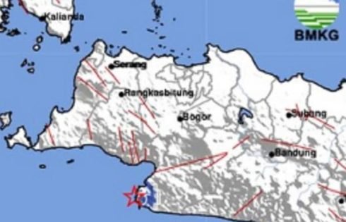 Gempa Magnitudo 3,4 Guncang Sukabumi, BMKG Pastikan Pusat Getaran di Laut