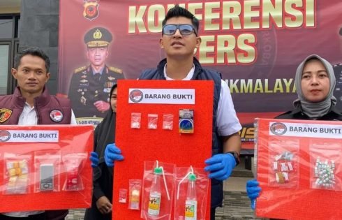 Polres Tasikmalaya Bongkar Jaringan Sabu Lintas Kabupaten, Dua Tersangka Diamankan