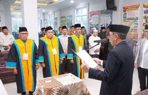 Puluhan Dewan Hakim MTQ Ke 47 Tingkat Kab. Sukabumi Dilantik