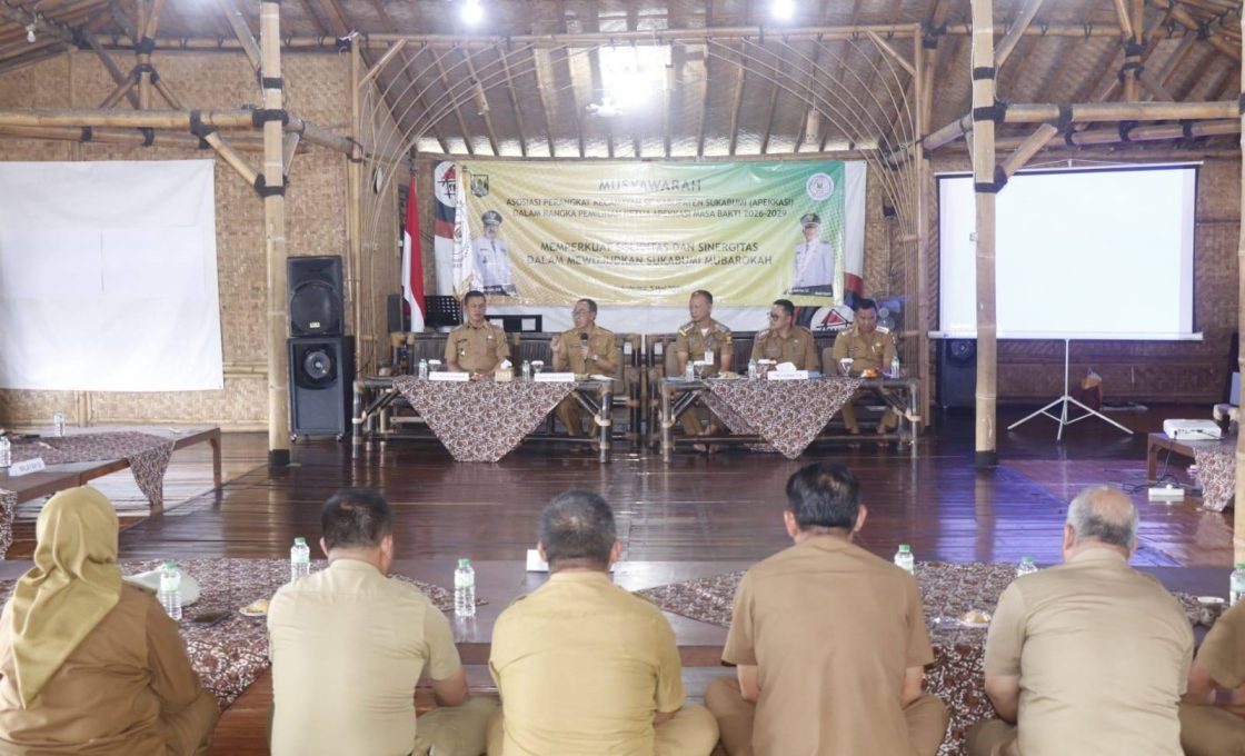 Muscab Apekkasi Sukabumi, Sekda Tekankan Sinergi Camat Untuk Kemajuan Daerah