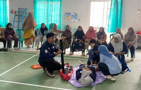 PMI Bersama JRCS Gelar Edukasi dan Pelatihan Basic First Aid Bagi Masyarakat