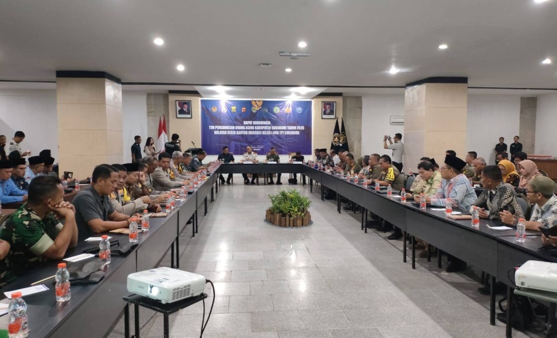 Timpora Sukabumi Perketat Pengawasan WNA, Soroti Love Scamming hingga Tenaga Kerja Ilegal
