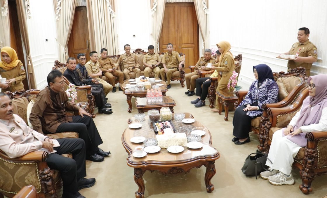 Bupati Ciamis Herdiat Sunarya Terima Kunjungan Kerja Safni, Bupati Lima Puluh Kota Provinsi Sumbar
