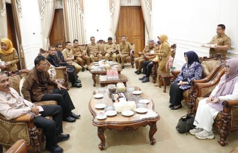 Bupati Ciamis Herdiat Sunarya Terima Kunjungan Kerja Safni, Bupati Lima Puluh Kota Provinsi Sumbar