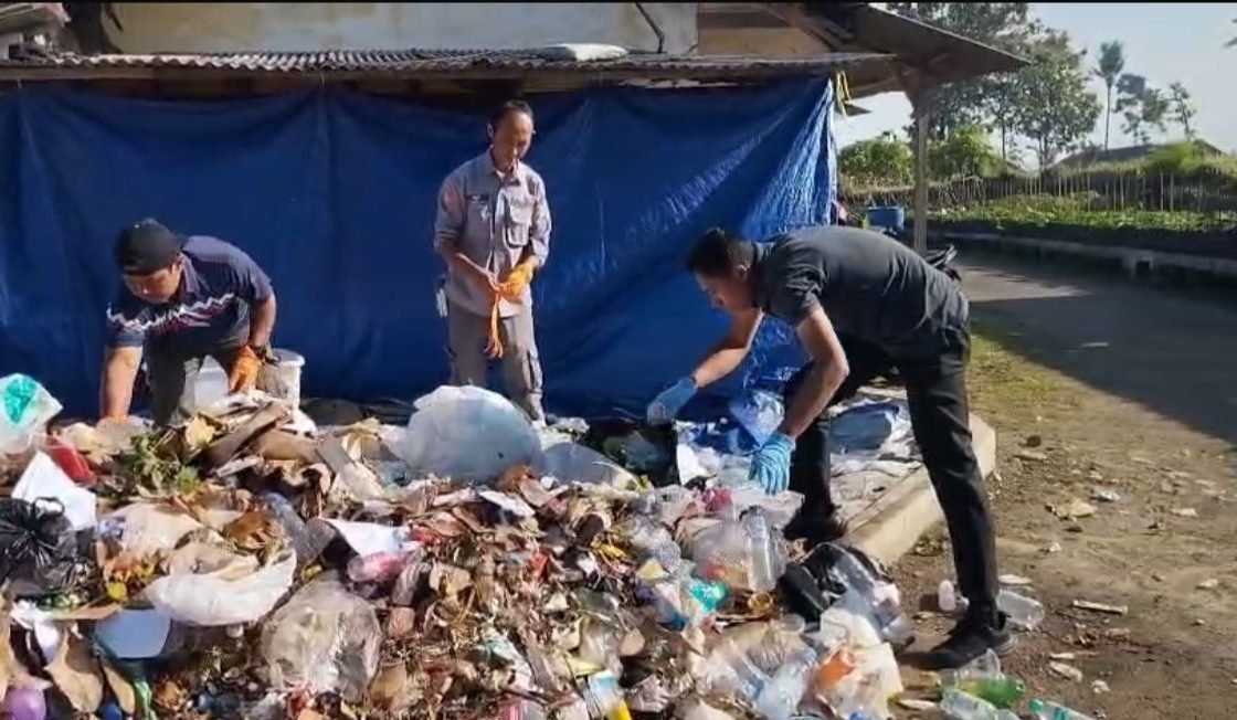 Program Peduli Lingkungan, Polres Garut Dorong Pengolahan Sampah dan Budidaya Maggot