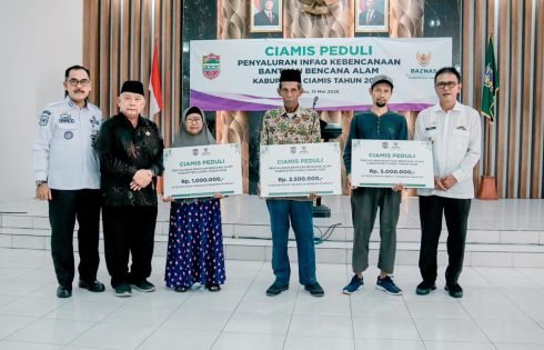 Sebanyak 83 KK Terdampak Bencana Terima Bantuan