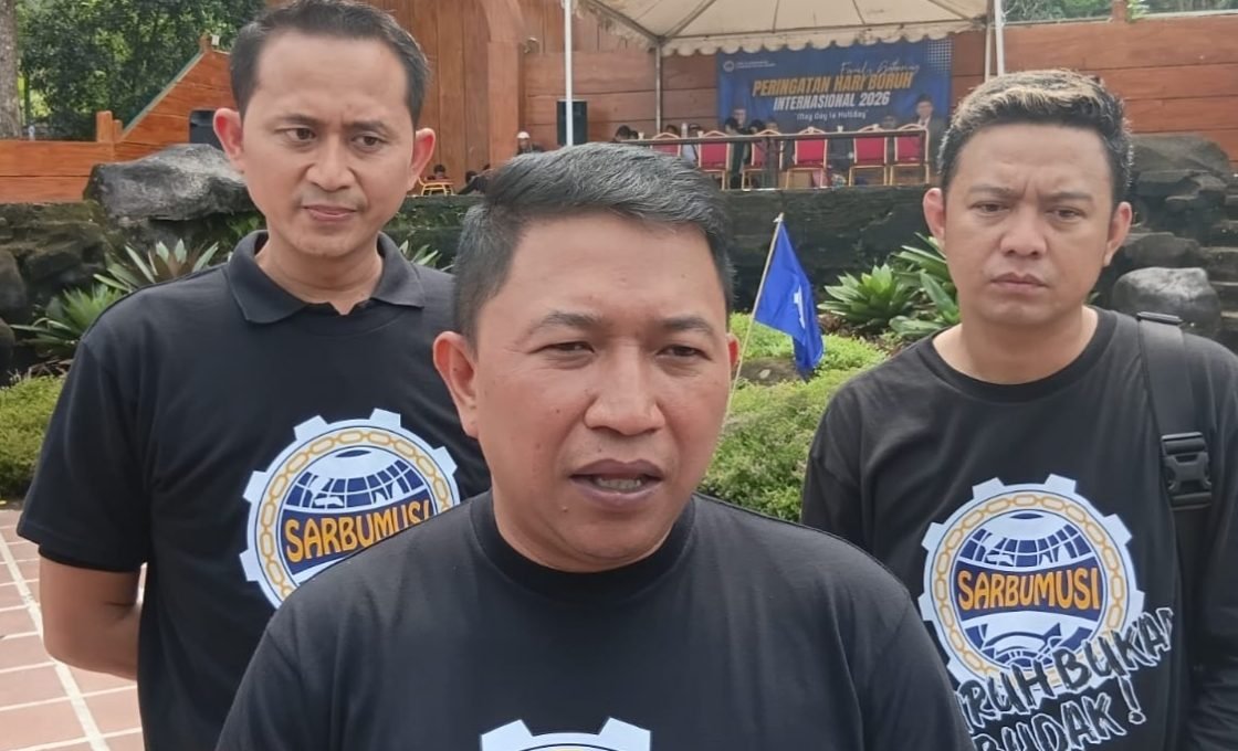 Wabup Sukabumi Apresiasi May Day Santun Sarbumusi, Dorong Iklim Investasi Kondusif