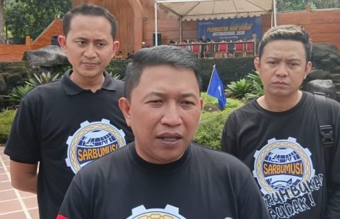 Wabup Sukabumi Apresiasi May Day Santun Sarbumusi, Dorong Iklim Investasi Kondusif