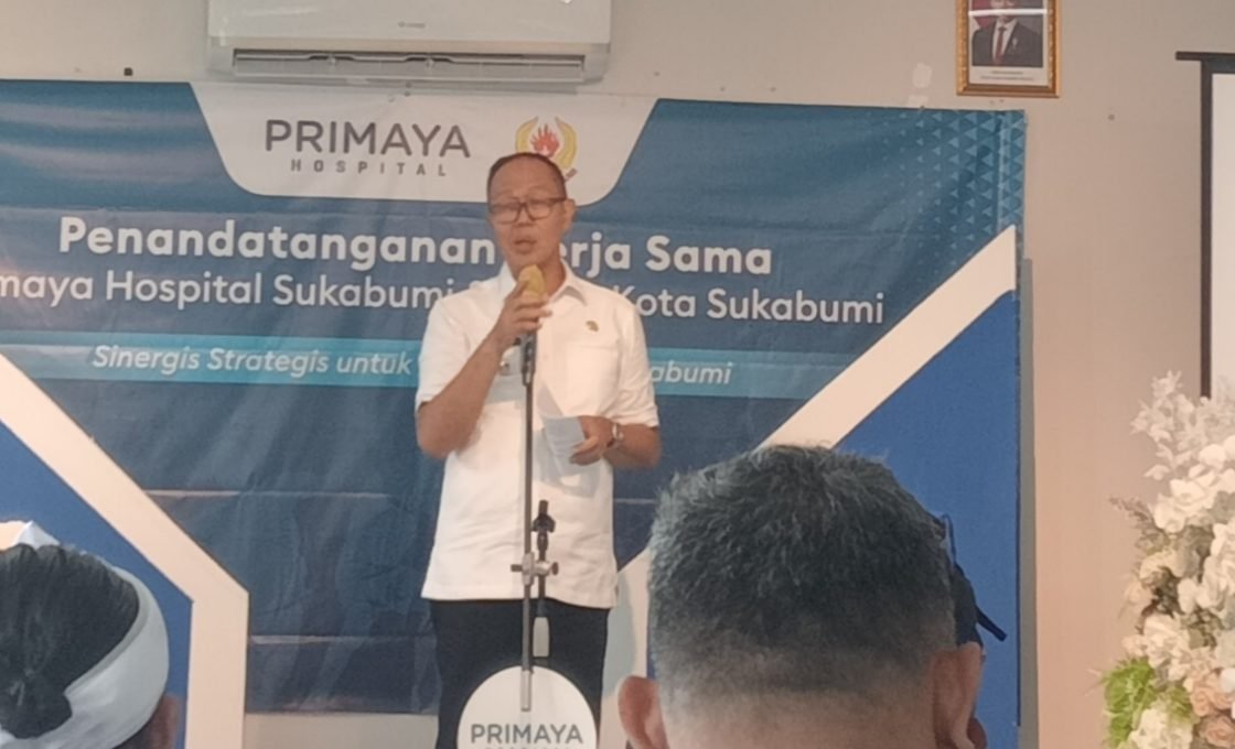Wali Kota Sukabumi Hadiri Penandatanganan MoU Primaya Hospital Sukabumi Dengan KONI Kota Sukabumi