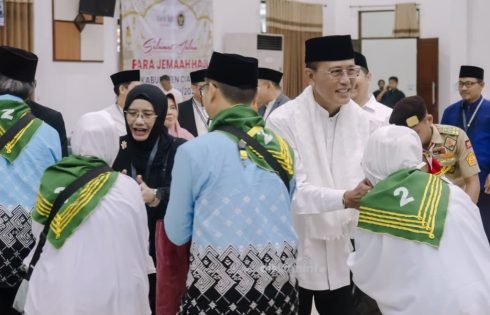 444 Calon Jemaah Haji Asal Kab. Ciamis Diberangkatkan Dalam 2 Kloter