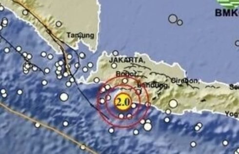 Gempa Magnitudo 2,1 Guncang Sukabumi, BMKG Imbau Warga Tetap Waspada