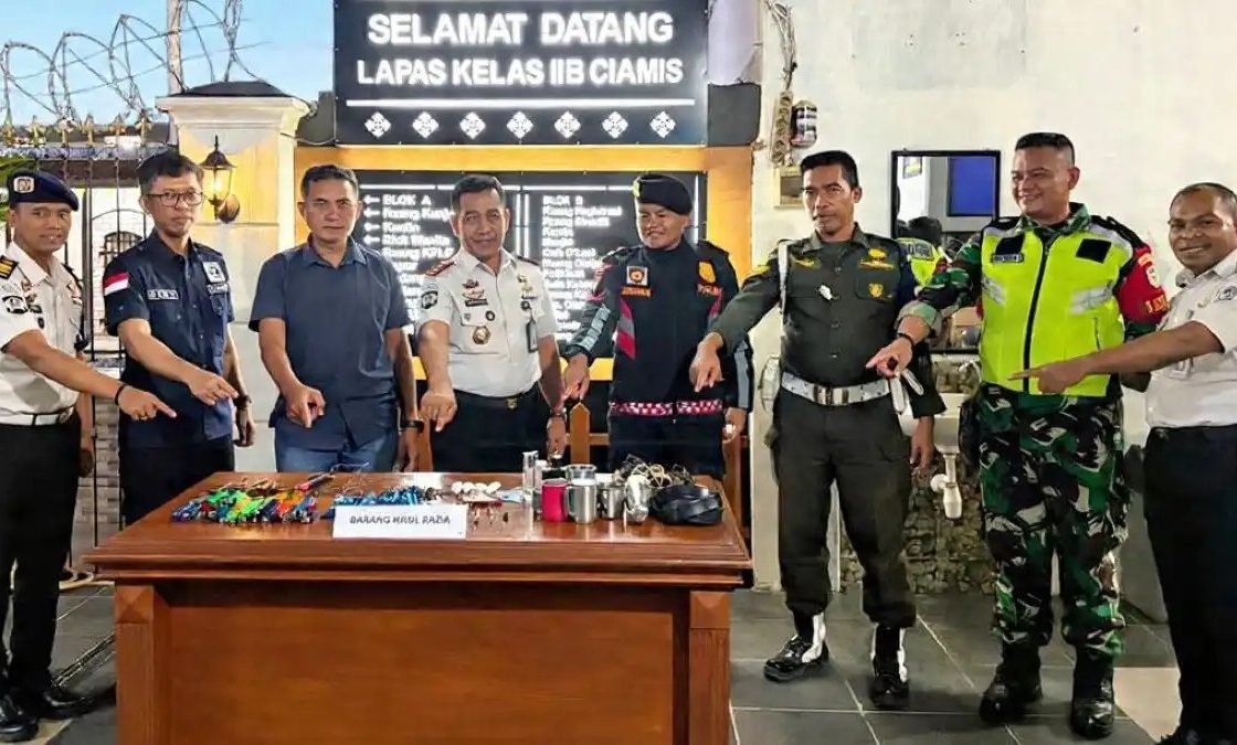 Lapas Ciamis Deklarasikan Perang terhadap HP Ilegal, Narkoba dan Penipuan (Halinar)