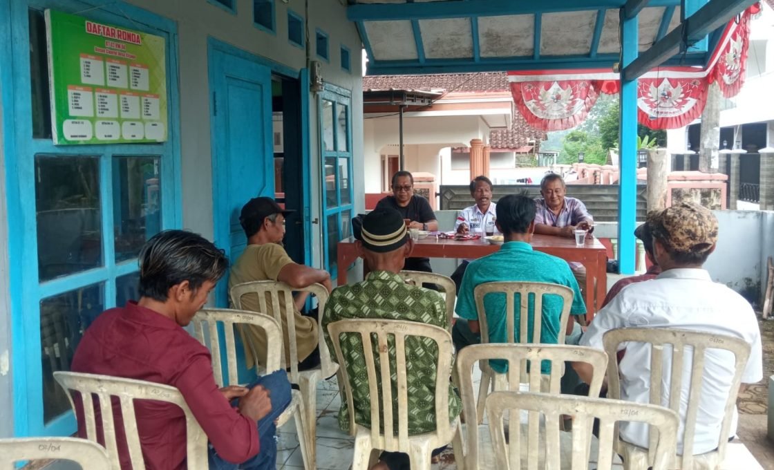 Musyawarah Kelompok Tani Desa Cisaga Bahas Perbaikan Irigasi Wangundirja