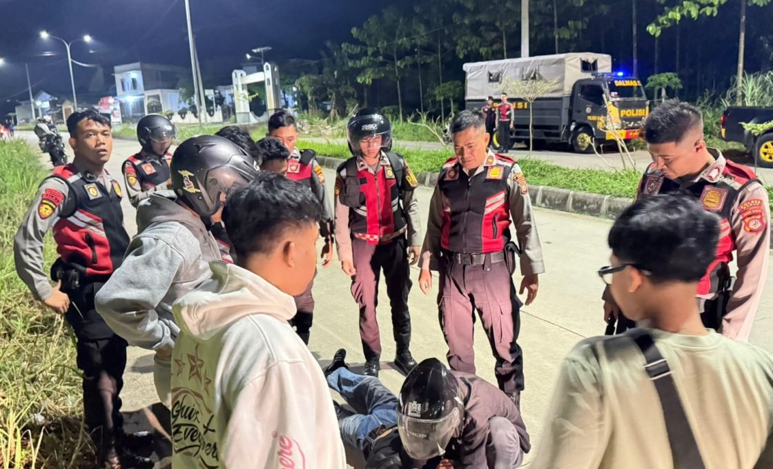 Konvoi Nobar Persib Berujung Penganiayaan, Patroli Sat Samapta Polres Garut Gerak Cepat Evakuasi Korban