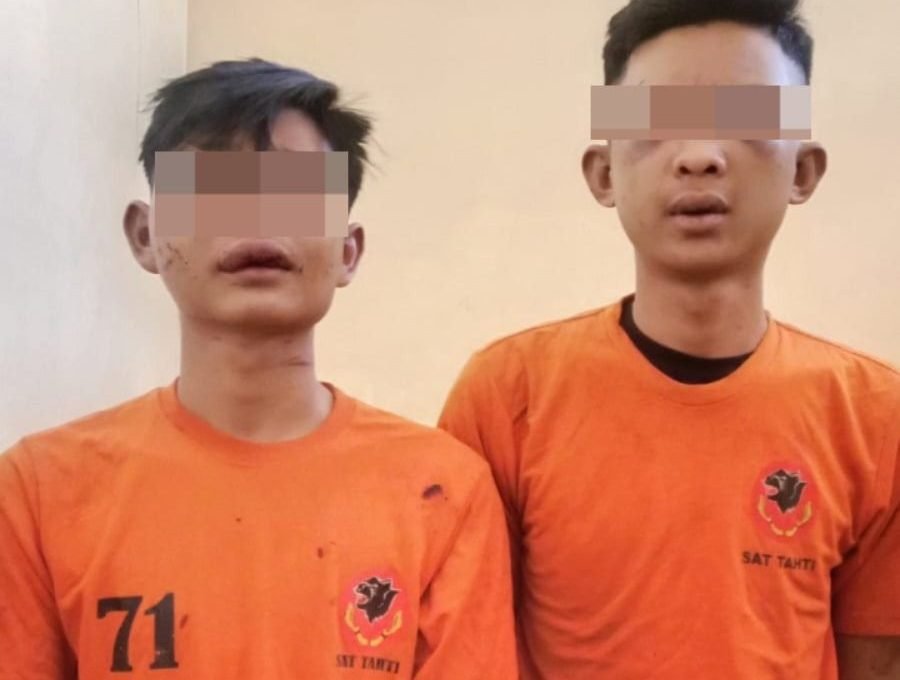 Dua Pelaku Berhasil Diamankan Warga dan Polsek Limbangan Usai Aksi Heroik Korban Gagalkan Curanmor