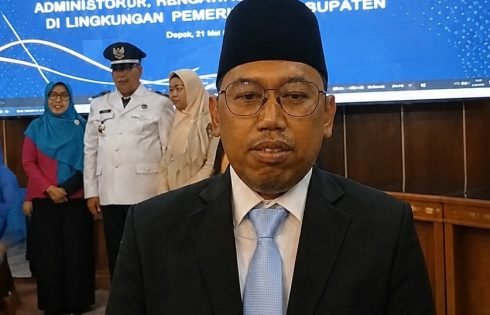 Wali Kota Supian Suri Lantik Yodi Joko Bintoro Jadi Kepala Dinas PUPR Kota Depok