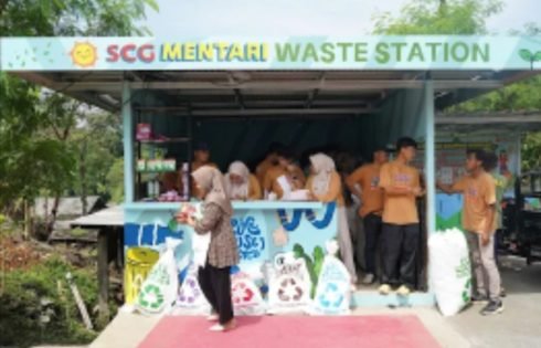 SCG Bangun Fasilitas Pemilahan Sampah, Dorong Budaya Pelestarian Alam di Sukabumi