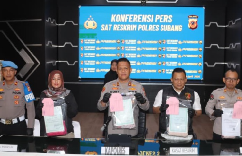 Satreskrim Polres Subang Ringkus Kakek Pelaku Pencabulan 4 Cucu Tiri