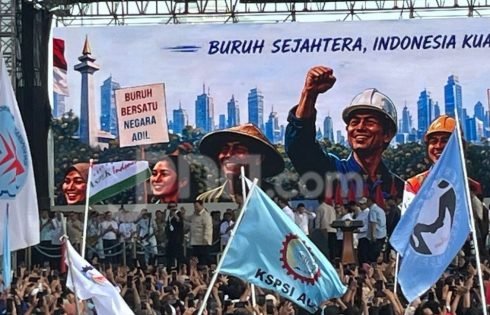 MBG Diuji di Depan Buruh, Prabowo Klaim Dongkrak Gizi dan Ekonomi