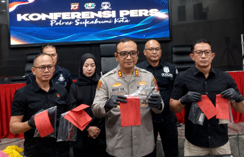 Satreskrim Polres Sukabumi Kota Ringkus 6 Terduga Pelaku Curanmor