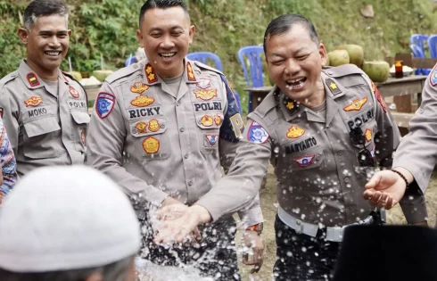 Polda DIY Bangun Sumur Bor di Gunungkidul, Bantu Warga Hadapi Ancaman Kekeringan