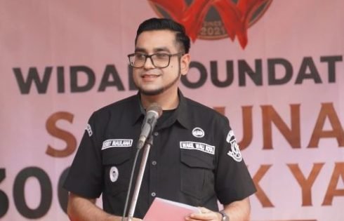Wakil Wali Kota Sukabumi, Bobby Maulana Menghadiri Peringatan Milad ke-5 Widal Foundation