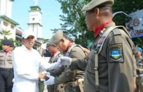 KDM Hadiri Apel Gabungan Peringatan HUT Ke 107 Damkar dan HUT ke 76 Datpol PP