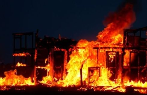 Tungku Kapur di Cipatat Ludes Terbakar, Kerugian Capai Rp. 70 Juta