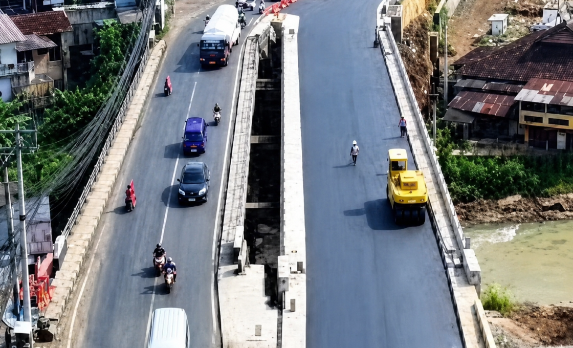 Duplikasi Jembatan Pamuruyan Resmi Dibuka, Kemacetan Cibadak Diproyeksikan Berkurang Signifikan