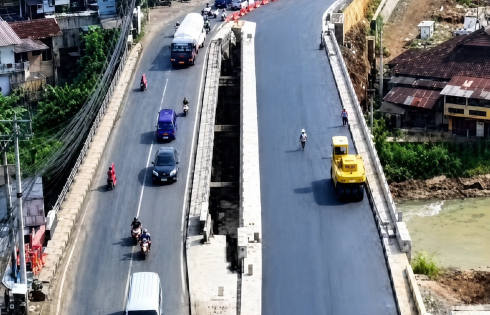 Duplikasi Jembatan Pamuruyan Resmi Dibuka, Kemacetan Cibadak Diproyeksikan Berkurang Signifikan