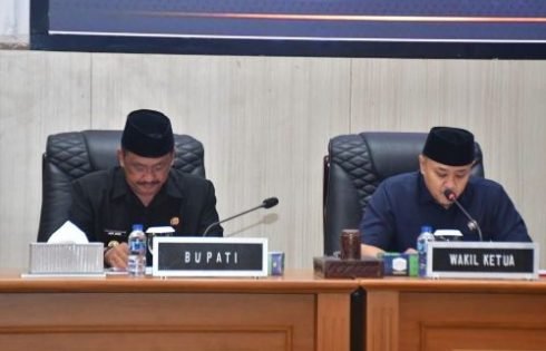 Bupati Sukabumi Sampaikan Pandangan Pemerintah Daerah Terhadap 3 Raperda Strategis