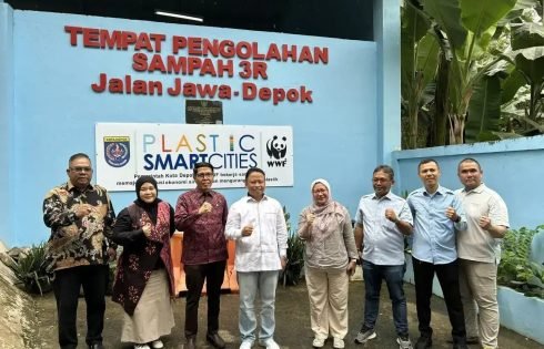 Wali Kota Depok, Supian Suri Resmikan TPS 3R Beji : Sampah Depok Disulap Jadi Bahan Bakar RDF 10 Ton/Hari
