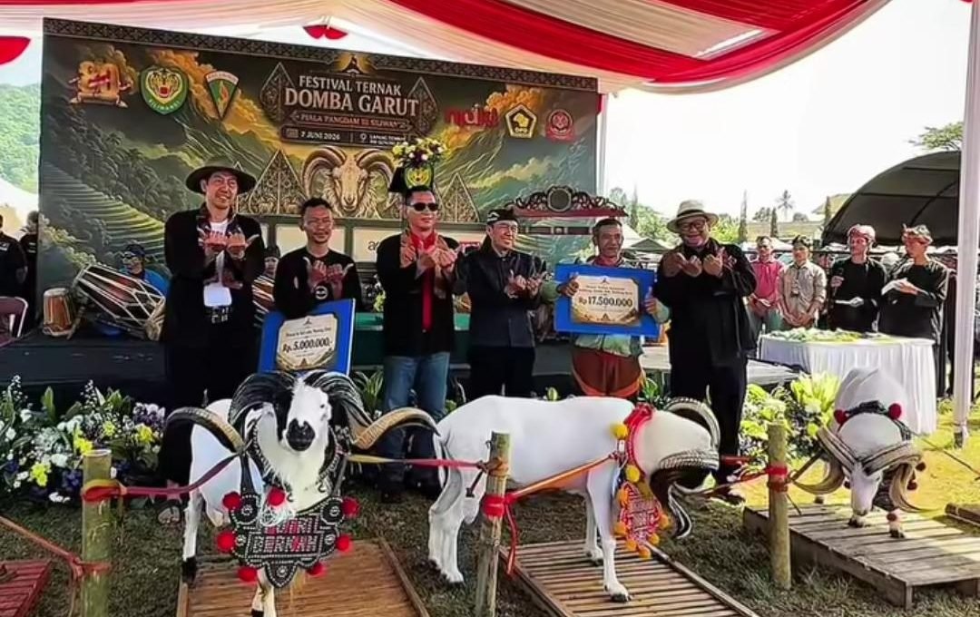 Festival Ternak Domba Garut Piala Pangdam III/Siliwangi Berlangsung Meriah
