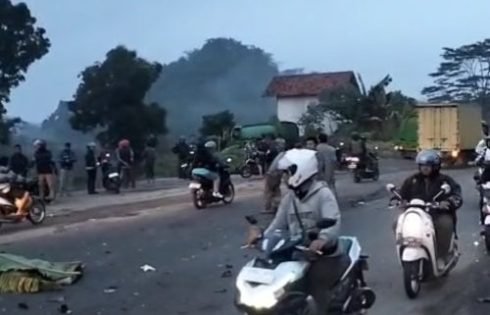 Tiga Tewas Dalam Kecelakaan Maut di Jalan Lingkar Selatan Cianjur, Sopir Truk Diperiksa Polisi