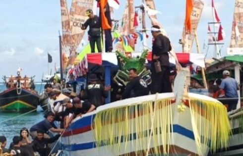 Hari Nelayan Ujunggenteng Dorong Pariwisata Budaya di Kawasan Geopark Ciletuh