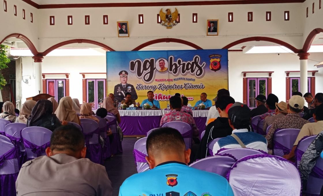 Polres Ciamis Gelar NGOBRAS dan Bakti Sosial, Pererat Sinergi dengan Masyarakat dan Insan Pers