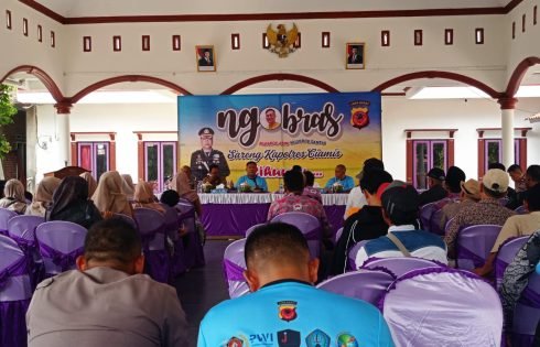 Polres Ciamis Gelar NGOBRAS dan Bakti Sosial, Pererat Sinergi dengan Masyarakat dan Insan Pers