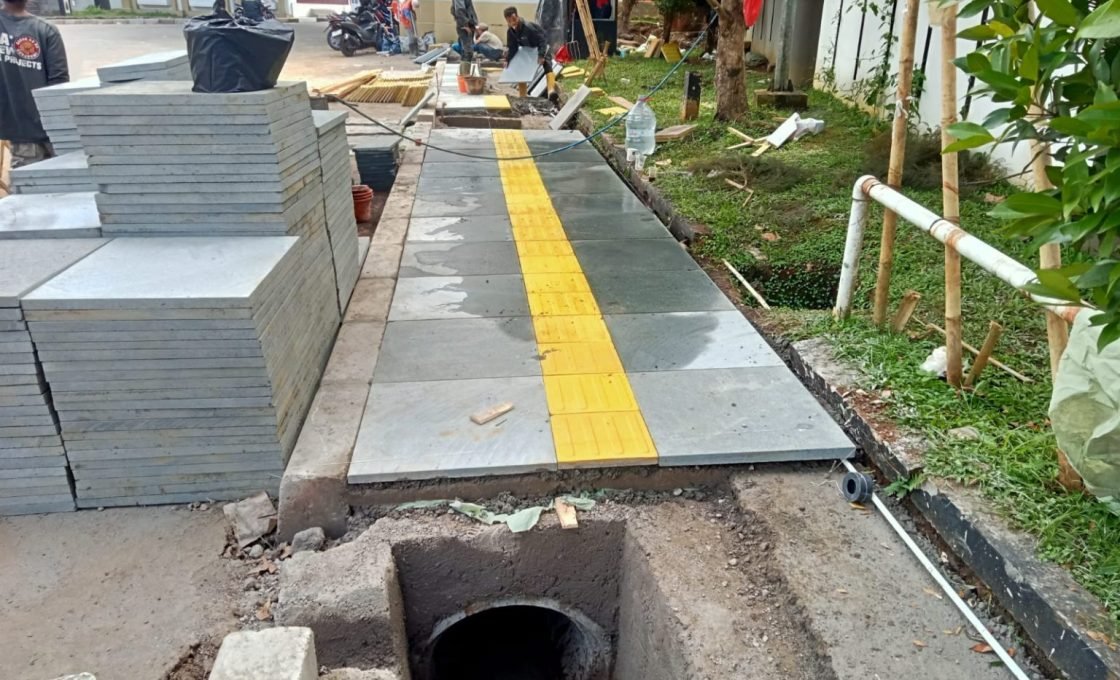 Revitalisasi Trotoar Jalan Bhayangkara Capai 8,83 Persen, Ditarget Rampung Agustus 2026