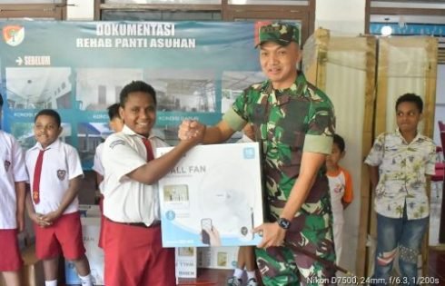 Korem 051/Wijayakarta dan Kodim 0508/Depok Rehab Panti Asuhan Karena Doa : Rumah untuk Anak, Bukti Kemanunggalan TNI-Rakyat