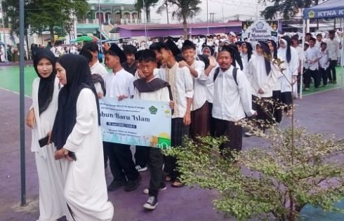 Semarak Pawai Ta’aruf Sambut 1 Muharram 1448 H, Ribuan Warga Cisaga Ikut Berhijrah Menjadi Lebih Baik