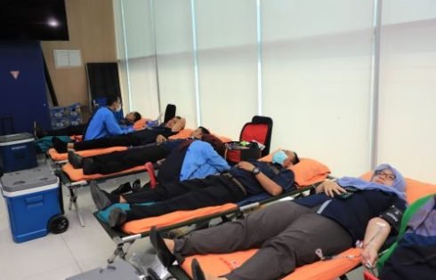 Sambut HUT ke-56, Jamkrindo Gelar Aksi Sosial Donor Darah