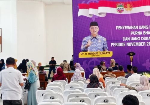 Korpri Salurkan Kadeudeuh Purna Bakti dan Santunan Duka bagi ASN di Ciamis