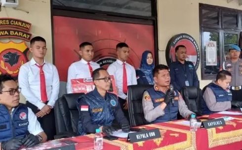 Polres Cianjur Ungkap 43 Kasus Narkoba, 58 Tersangka Diamankan Dalam 6 Bulan