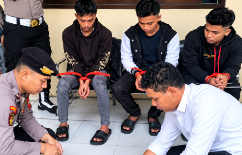 Gerak – Gerik Mencurigakan di Perempatan Nagrak Berujung Penangkapan Tiga Terduga Pengedar OKT