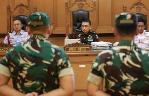Empat Prajurit TNI Divonis Penjara dalam Kasus Penyiraman Air Keras Aktivis Kontras
