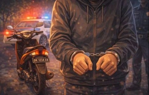 Polres Sukabumi Sita 15 Motor Curian, Korban Dipersilakan Ambil Gratis