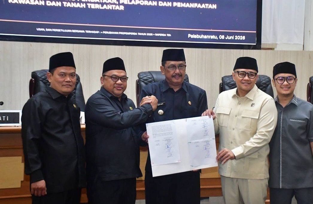DPRD dan Pemkab Sukabumi Sepakati Dua Raperda Strategis, Fokus Optimalkan Tanah Telantar dan Tata Transportasi