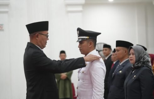 Walikota Sukabumi Lantik 102 ASN, 42 Orang Diantaranya CPNS Yang Resmi Diangkat Jadi PNS
